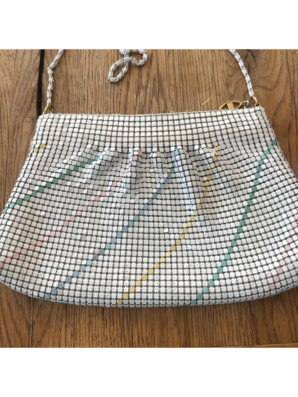 Vintage purse 80s style beaded - Picture 2 of 9